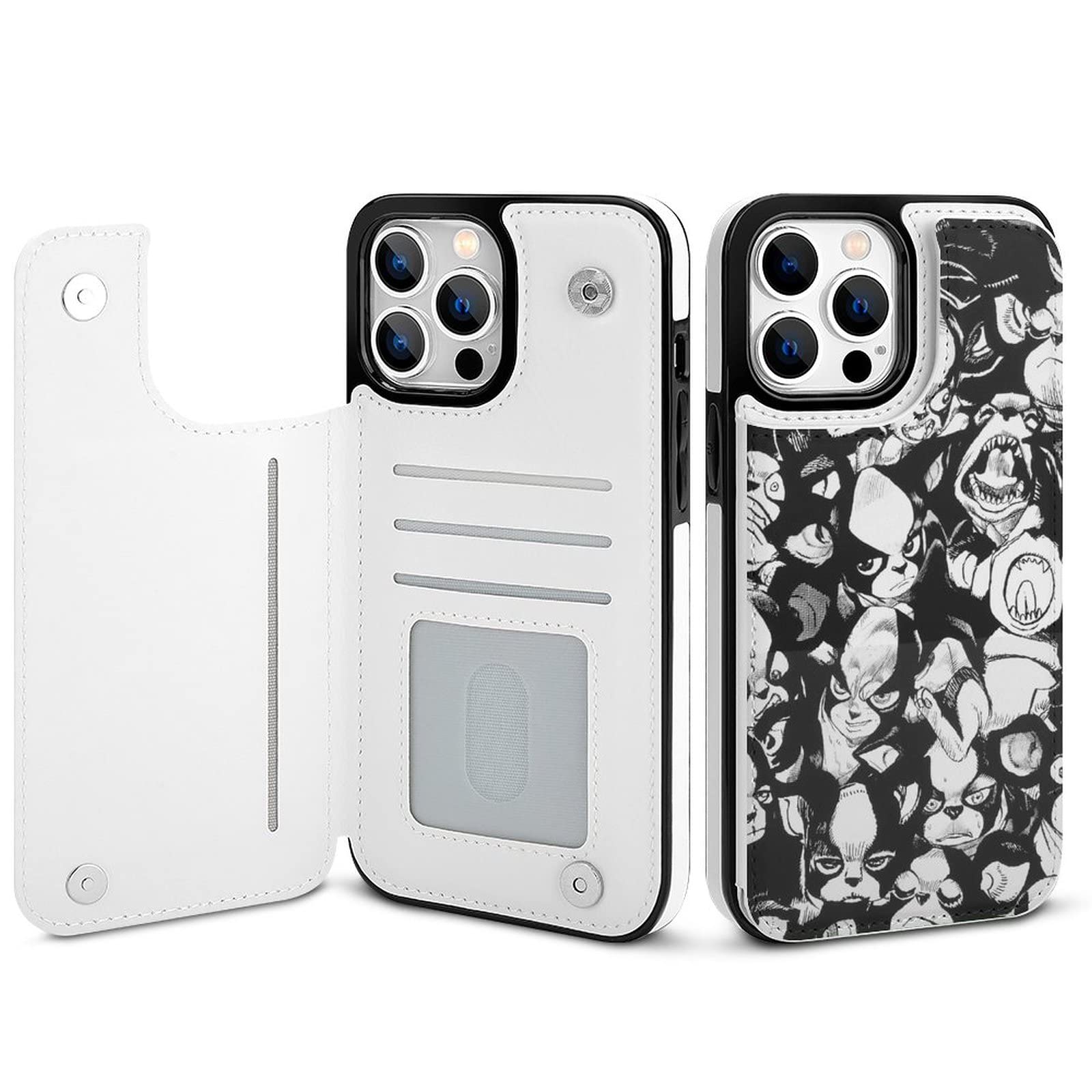 Amazon.co.jp: iPhone 14 Pro Max ケース 手帳型 ジョジョの奇妙な冒険