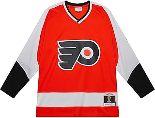 Mitchell & Ness M&N Blue Line Bernie Parent Philadelphia Flyers 1974 Jersey
