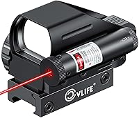 Vista 1 de Punto de mira CVLIFE 1x22x33 rojo y verde, 4 patrones con pistola 2mW vista láser