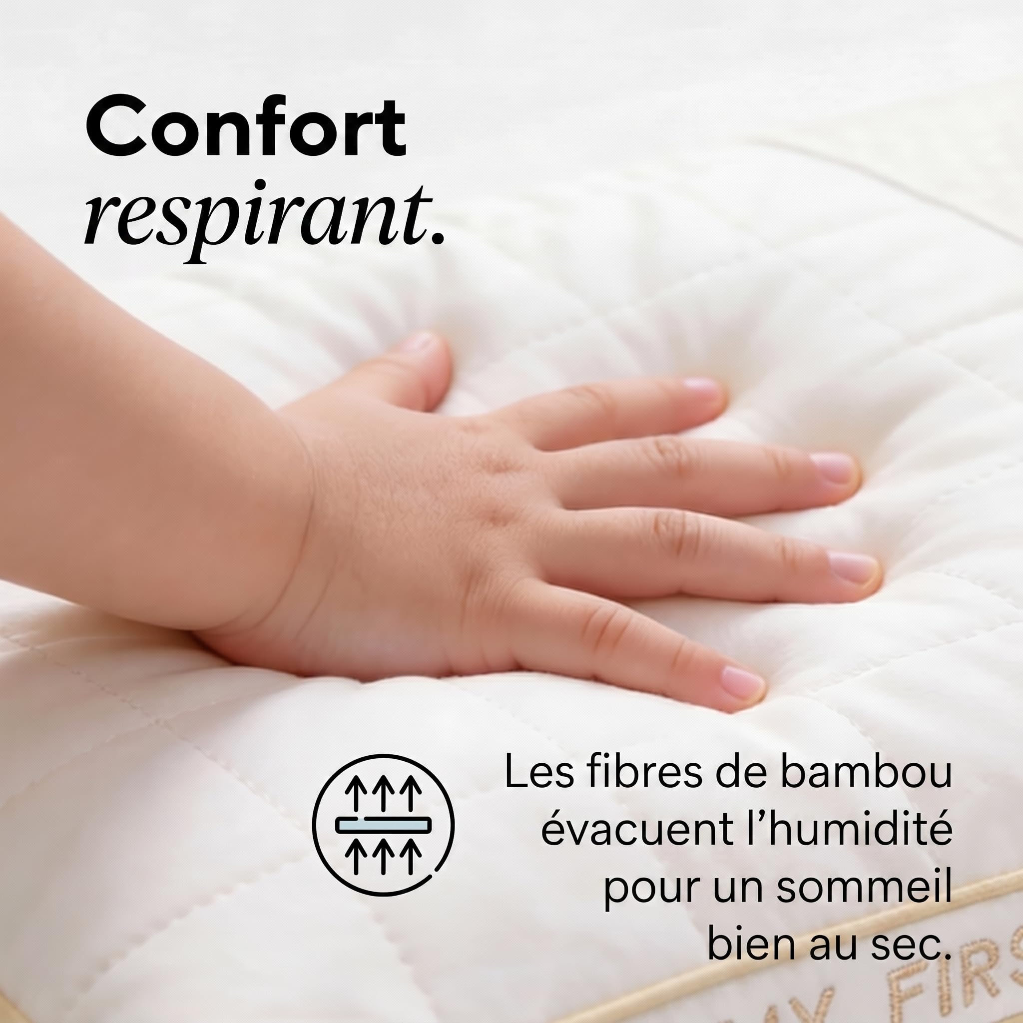 Vitapur Oreiller pour Jeunes Enfants, 40x60cm - 100% Coton Naturel - Doux, Réglable en Hauteur, Lavable, Hypoallergénique, Certifié Oekotex-100 - pour 12 Mois et Plus