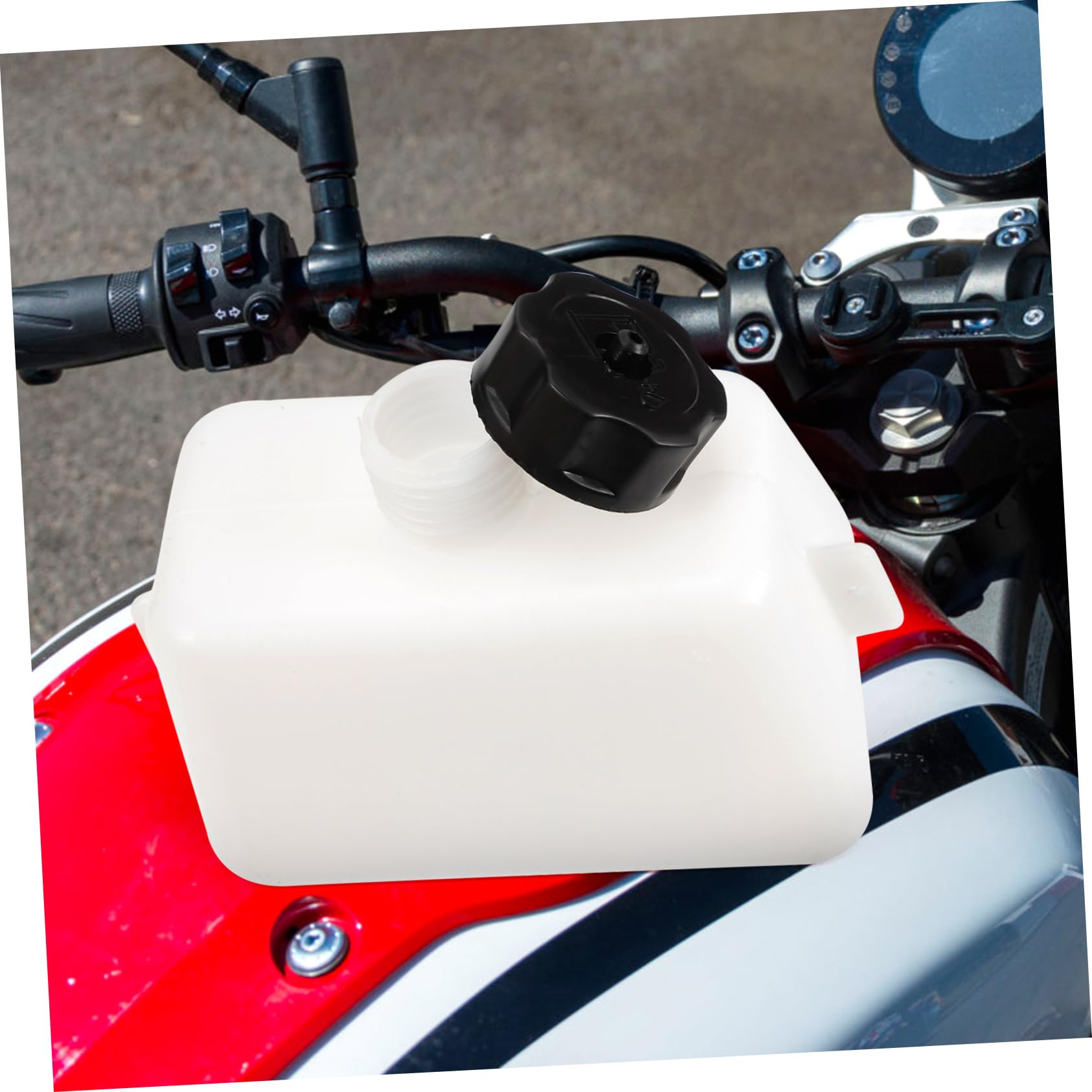 Amazon | Gatuida エイプ タンク ミニバイク用 プラ製 燃料タンク 白色