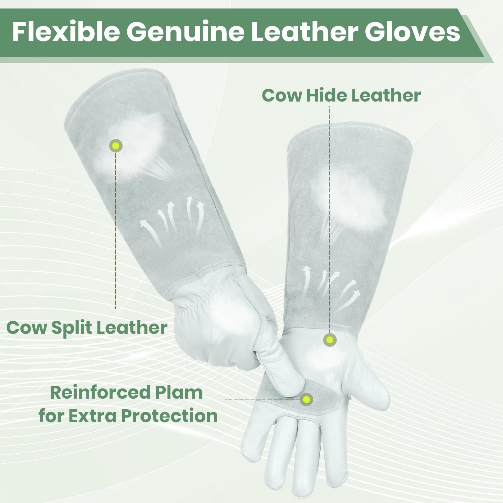 Guanti Da Giardino Taglia 7-11 Guanti Da Lavoro MaxiFlex - 5 Paia - Foto 5