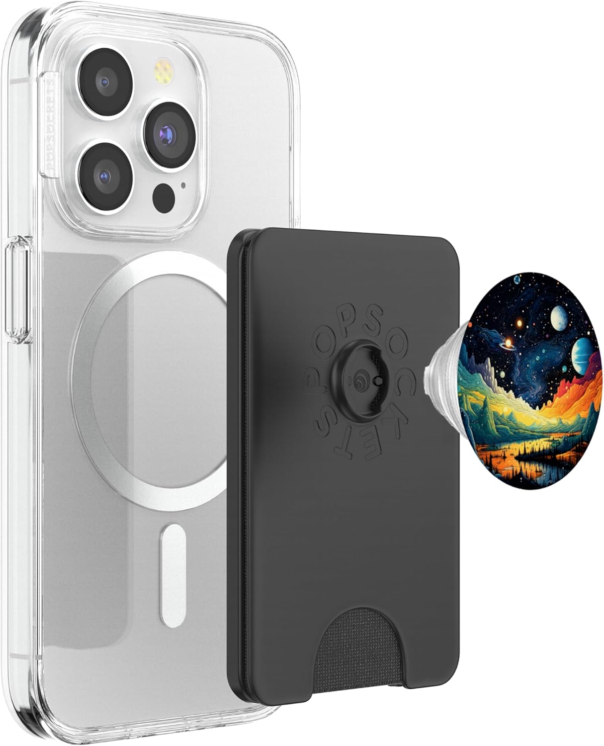 Unknown Galaxy PopSockets PopWallet for MagSafe