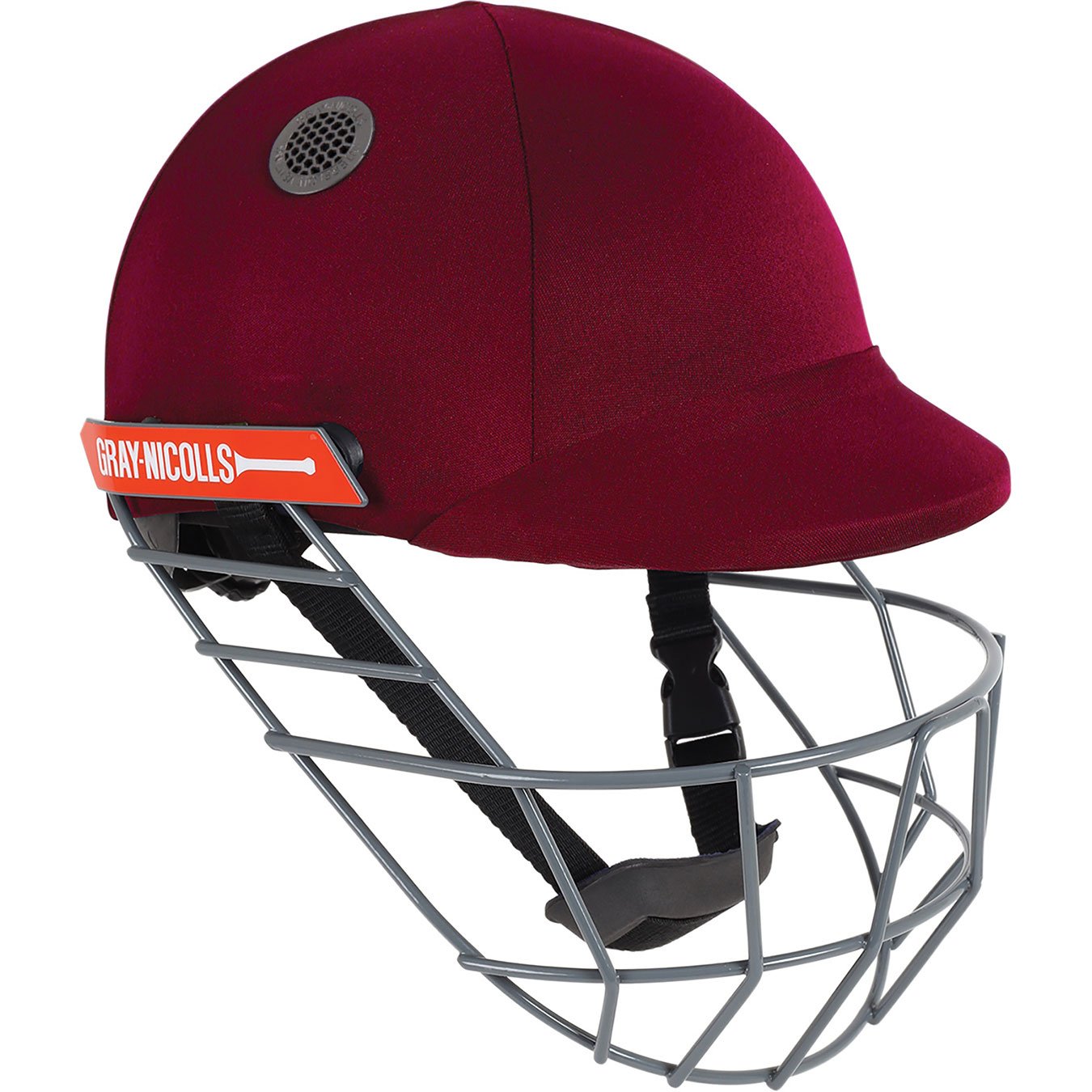 Gray Nicolls Atomic Helmet Senior-Junior - Maroon - LAR-XL (59-62cm)