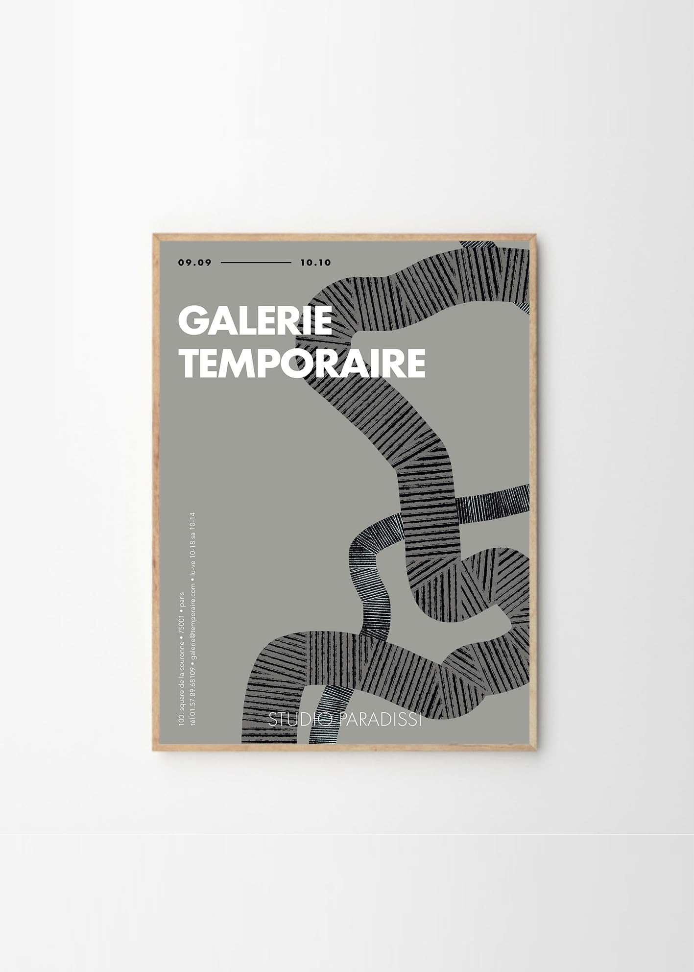 Amazon.co.jp: THE POSTER CLUB ポスタークラブ Galerie Temporaire 47