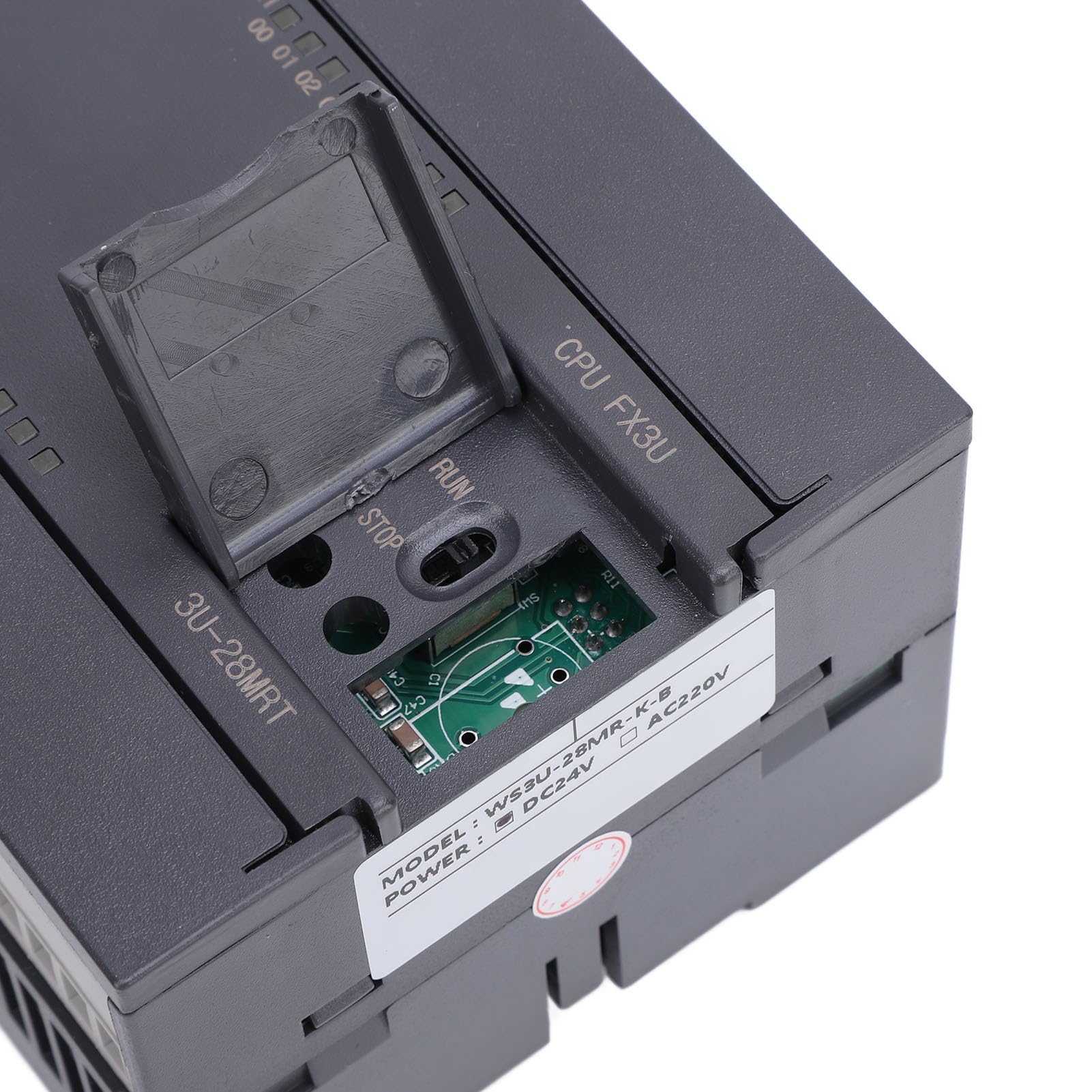 Módulo Controlador de Relé Lógico Programable Industrial Funciones Avanzadas 16 Entradas 12 Salidas para Aplicaciones de Fabricación ABS 1 Unidad