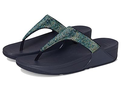 FitFlop Lulu Crystal Embellished Toe-Post Sandals Women