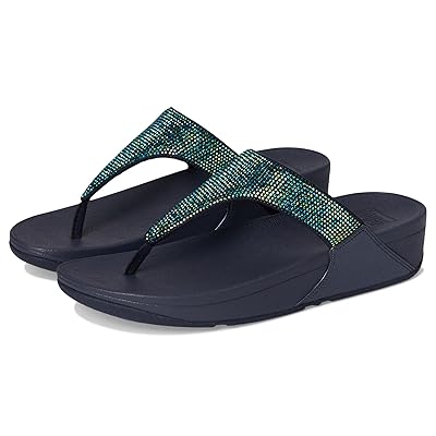 FitFlop Lulu Crystal Embellished Toe Post Sandals Women
