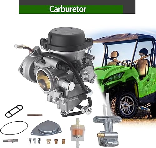 Miniatura 4 de ALL-CARB Repuesto de carburador para Suzuki LTZ400 Quad 2003 2004-2007 con válvula de combustible Petcock