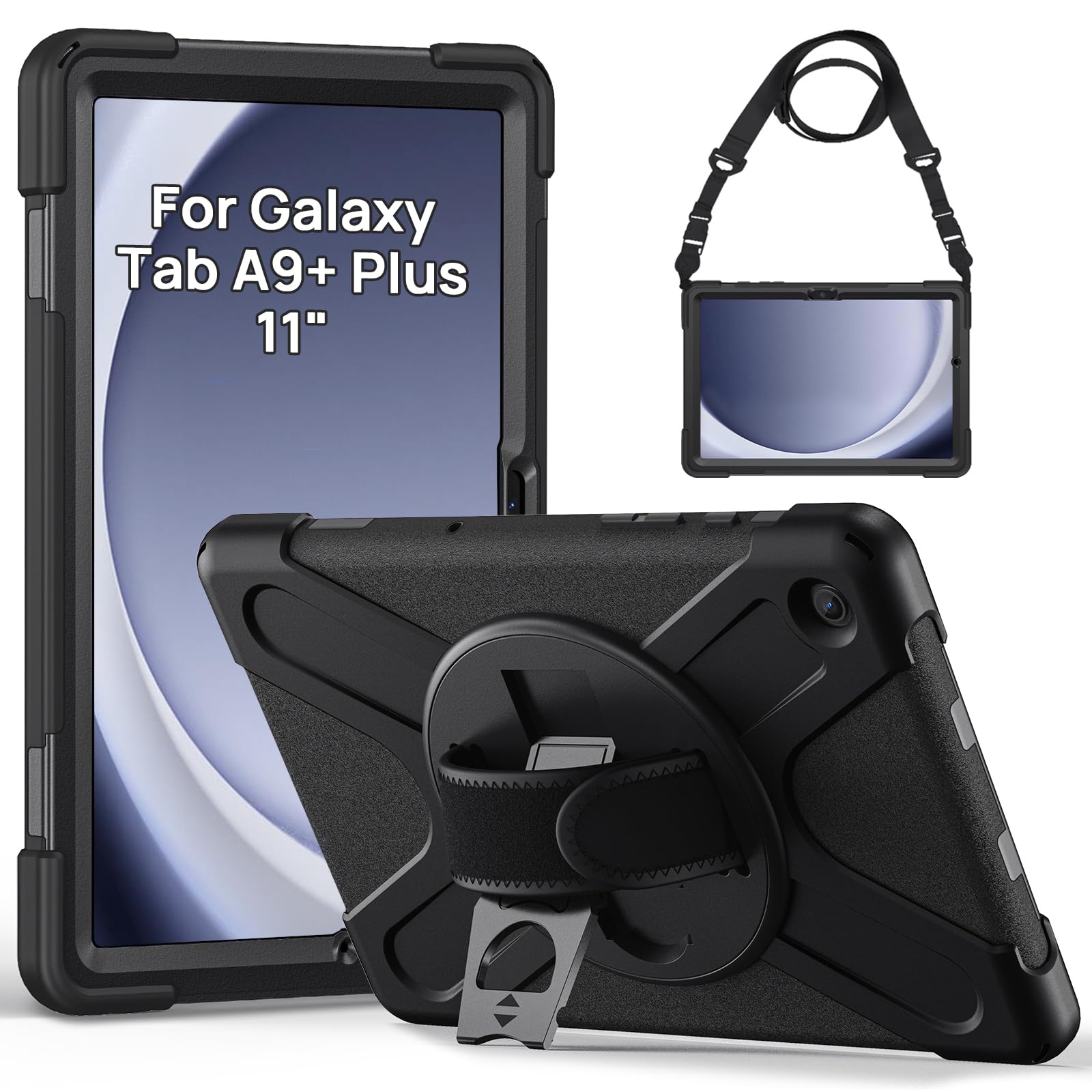 Gerutek Shockproof Case for Samsung Galaxy Tab A9 Plus 11 inch