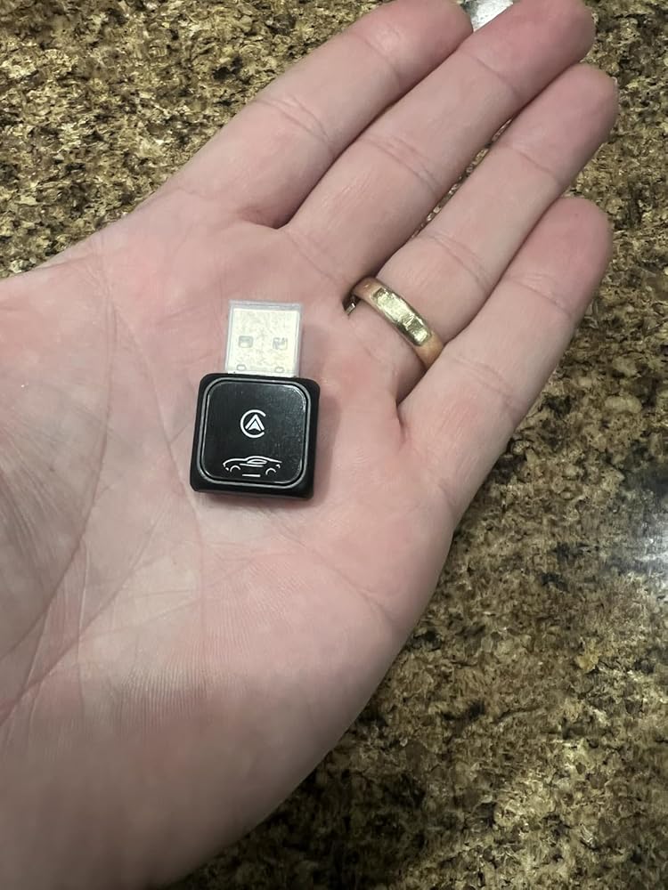 FAHREN Mini Wireless CarPlay Adapter – Zero Latency, iPhone 6+ & Android Auto (2017+)