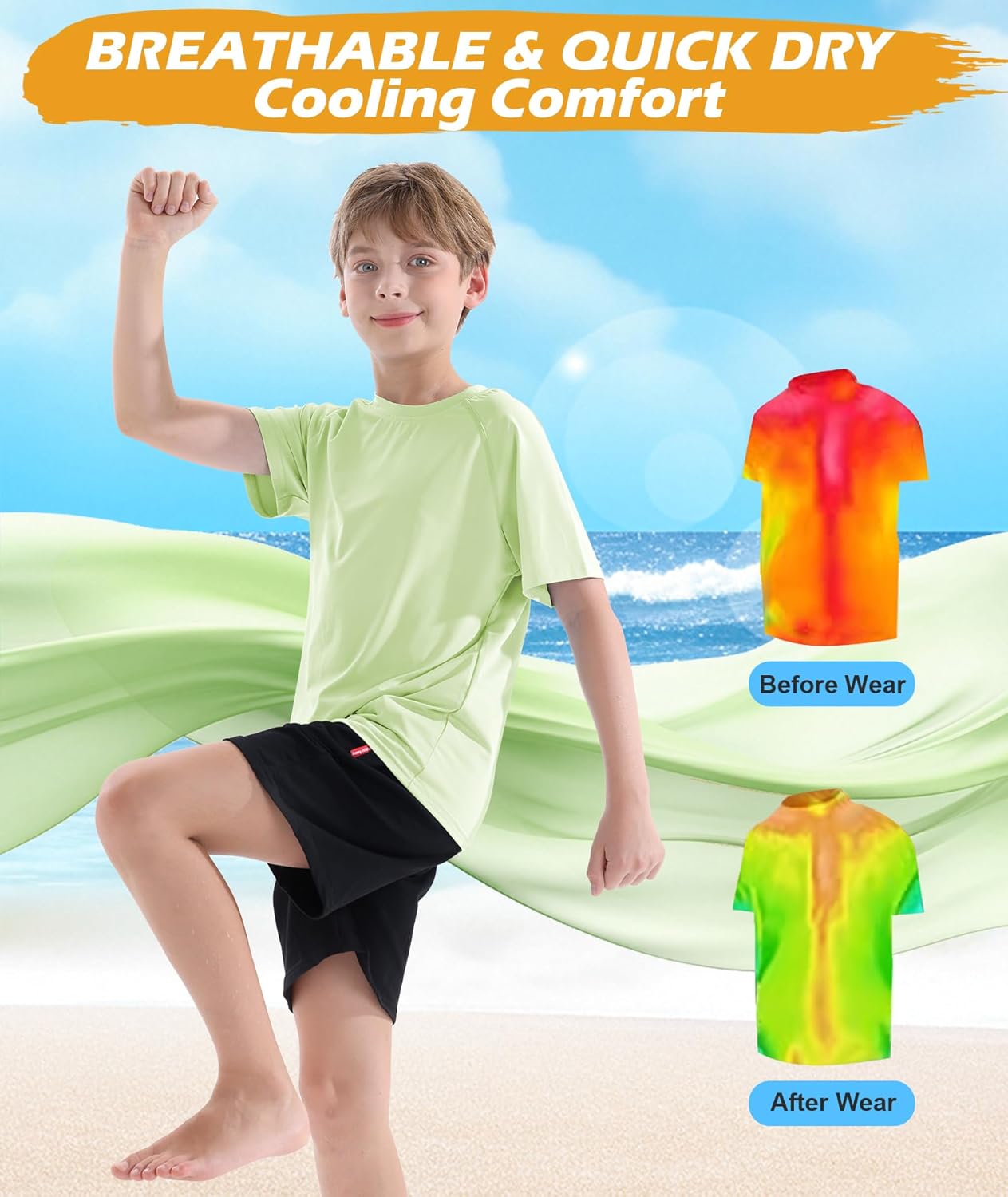 Camisa de natação infantil FPS 50+ Rash Guard manga curta pacote com 3 camisetas juvenis proteção solar UV FPS pesca aquática 5-18 anos em promoção! Veja a oferta e mais achadinhos de Moda praia infantil 3 Hoje é o melhor dia para comprar Camisa de natação infantil FPS 50+ Rash Guard manga curta pacote com 3 camisetas juvenis proteção solar UV FPS pesca aquática 5-18 anos com aquele preço maroto! Promoção! Aproveite a oferta! 3