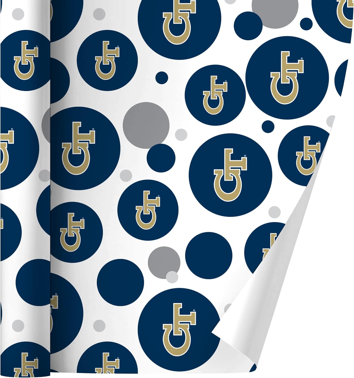GRAPHICS & MORE Georgia Tech Primary Logo Gift Wrap Wrapping Paper Roll