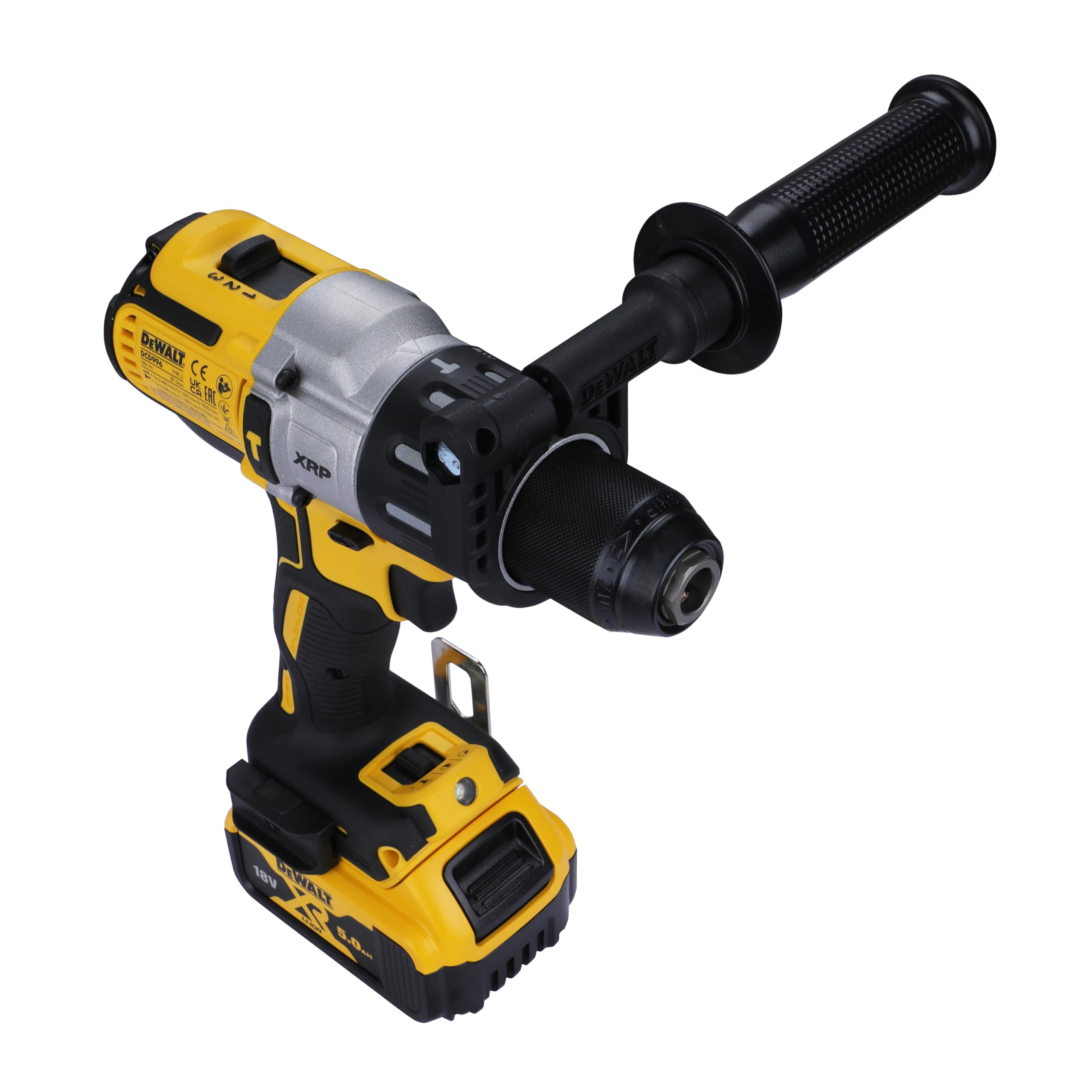 DeWalt DCD996P2 18 V máx.* XR ion de litio sin cepillo 3 velocidades martillo de Dewalt