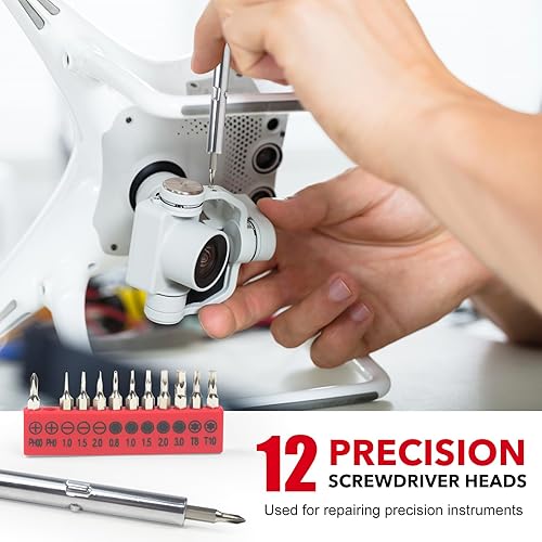 Miniatura 4 de Basic Home - Kit de herramientas rojo - Juego de herramientas de 38 piezas con cajas de almacenamiento portátiles para reparación y mantenimiento