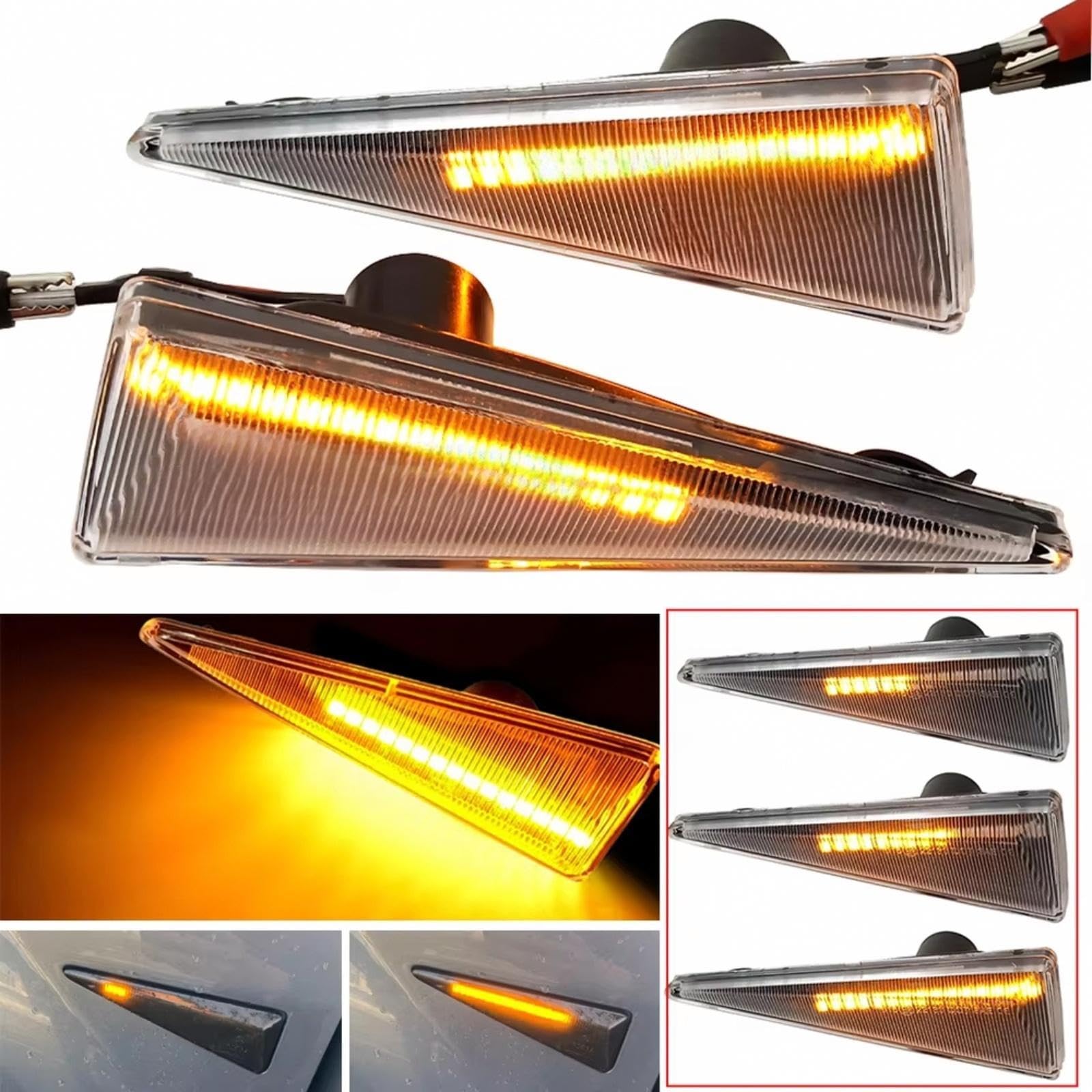 Lampeggiante Dinamica Luce Posizione Laterale Per Avantime 2001-2003