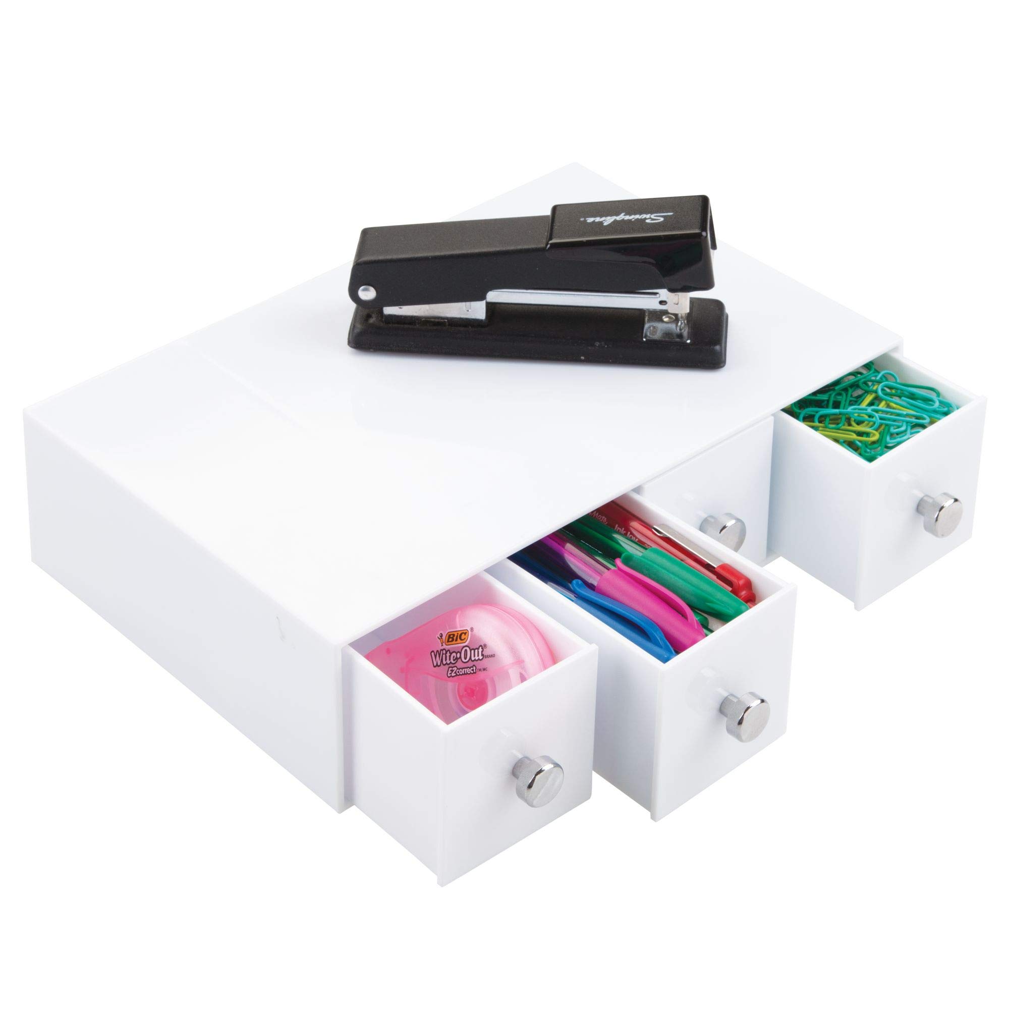 iDesign 36562EU Drawers Cosmetic Organiser Drawer, Plastic Makeup