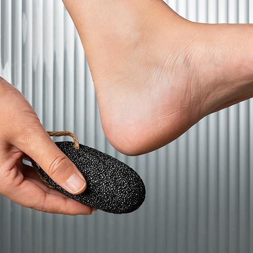Miniatura 5 de Piedra pómez volcánica natural para pies y manos. Depurador de pies para eliminar la piel muerta y limpieza profunda, piedra en forma de cono para