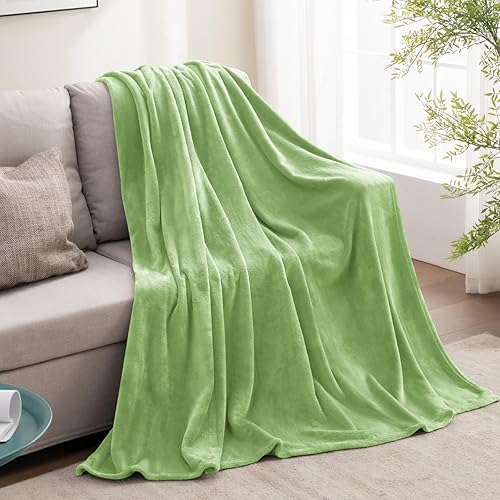Miniatura 577 de BEDELITE Fleece Blanket White Throw Blanket for Couch & Bed, Luxury Plush Cozy Fuzzy Blanket 50" x 60", Super Soft Warm Lightweight Throw Blanket