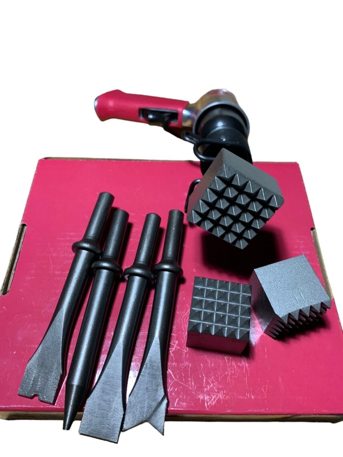 BOCCIARDA 3 PEZZI2,5X2,5CM 3X3CM 3,5X3,5CM CON PISTOLA AD ARIA