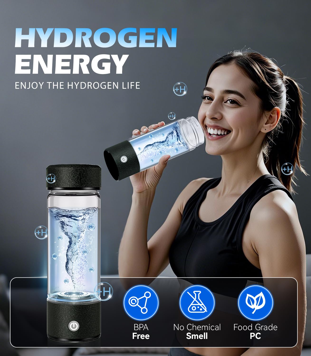 Amazon.com: 2026 Upgrade Hydrogen Water Bottle Generator【Industry