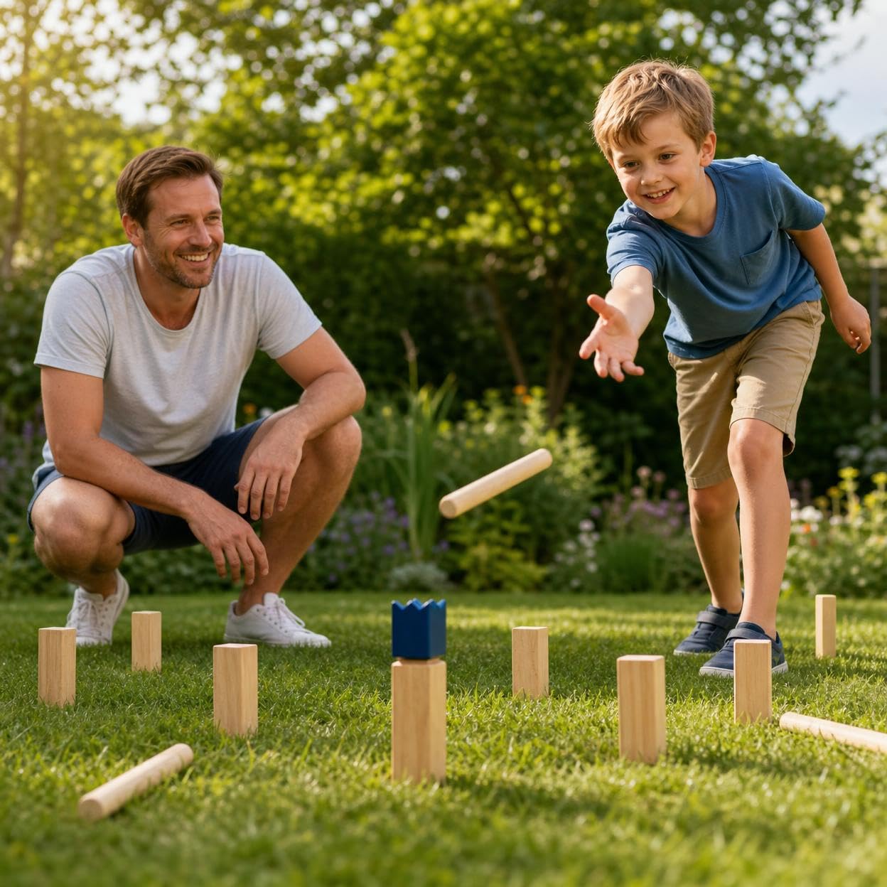 Outdoor Wurfspiel aus Material, Wurfspiel Spiel für Draußen, Gartenspiele für Erwachsene, Outdoor Spielzeug für Familien