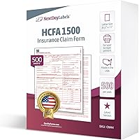 Vista 3 de Formularios de reclamo CMS 1500. HCFA (Versión 02/12). 250 por resma