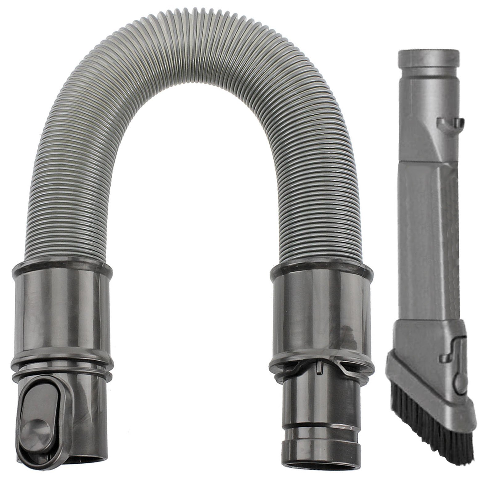 Spares2go Compact Extension Hose For Dyson Dc16 Dc24 Dc30 Dc31 Dc34 Dc35 Vacuum Cleaner + Combination Crevice/Dusting Brush Tool