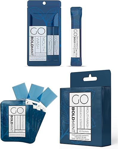 Listerine Cool Mint Mouthwash 5pk + 40 Breath Mints