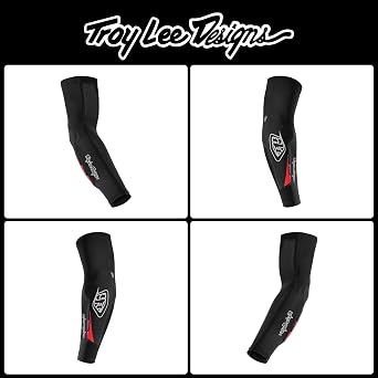 Troy Lee Designs Speed Adult Elbow Guard BMX Body Armor - Black/Medium/Large