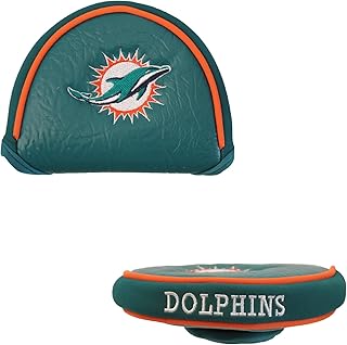 Team Golf NFL Golf Club Mallet Putter Headcover, Fits Most Mallet Putters, Scotty Cameron, Daddy Long Legs, Taylormade, Odyssey, Titleist, Ping, Callaway