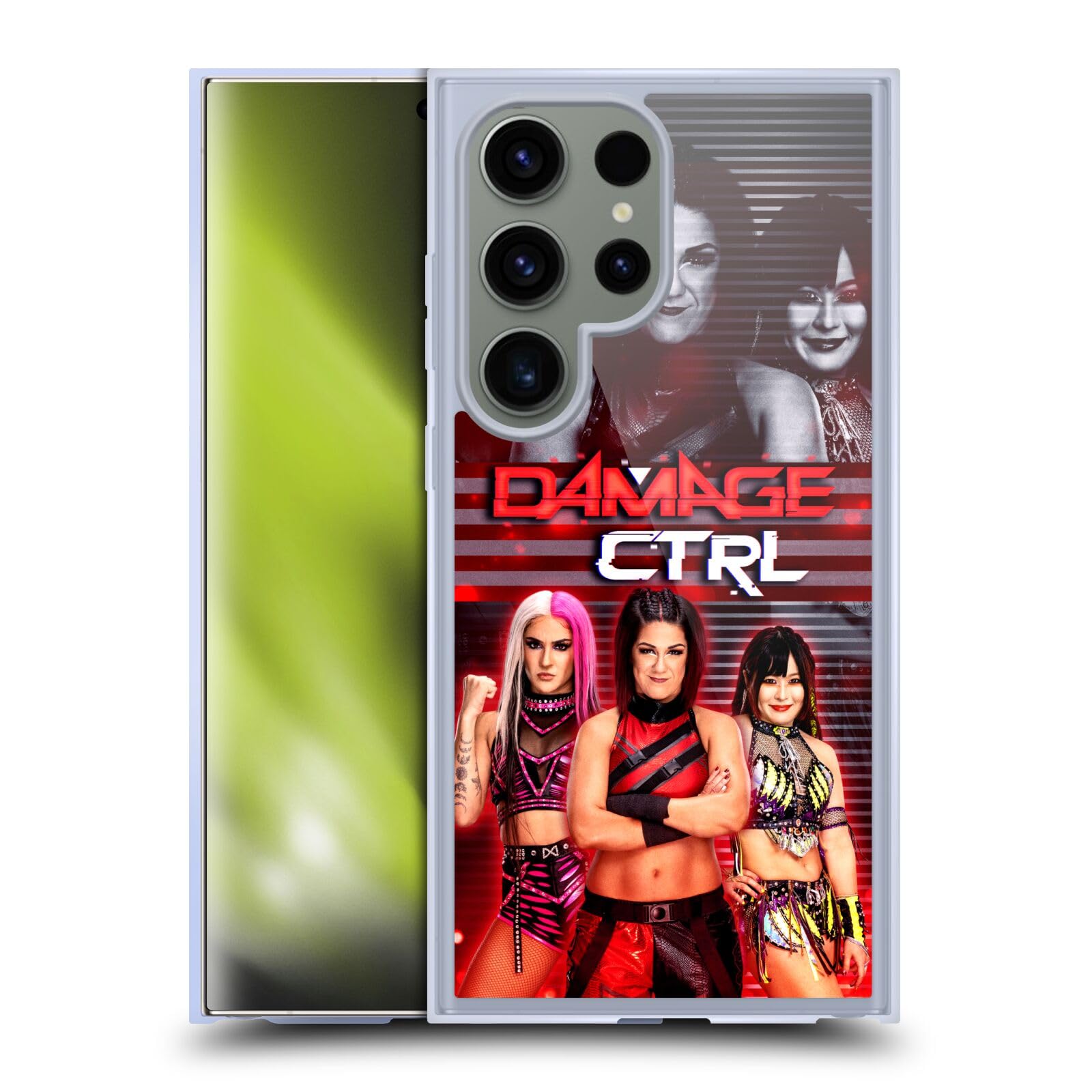 Coque Gel WWE Damage Ctrl pour Samsung S24 Ultra MagSafe
