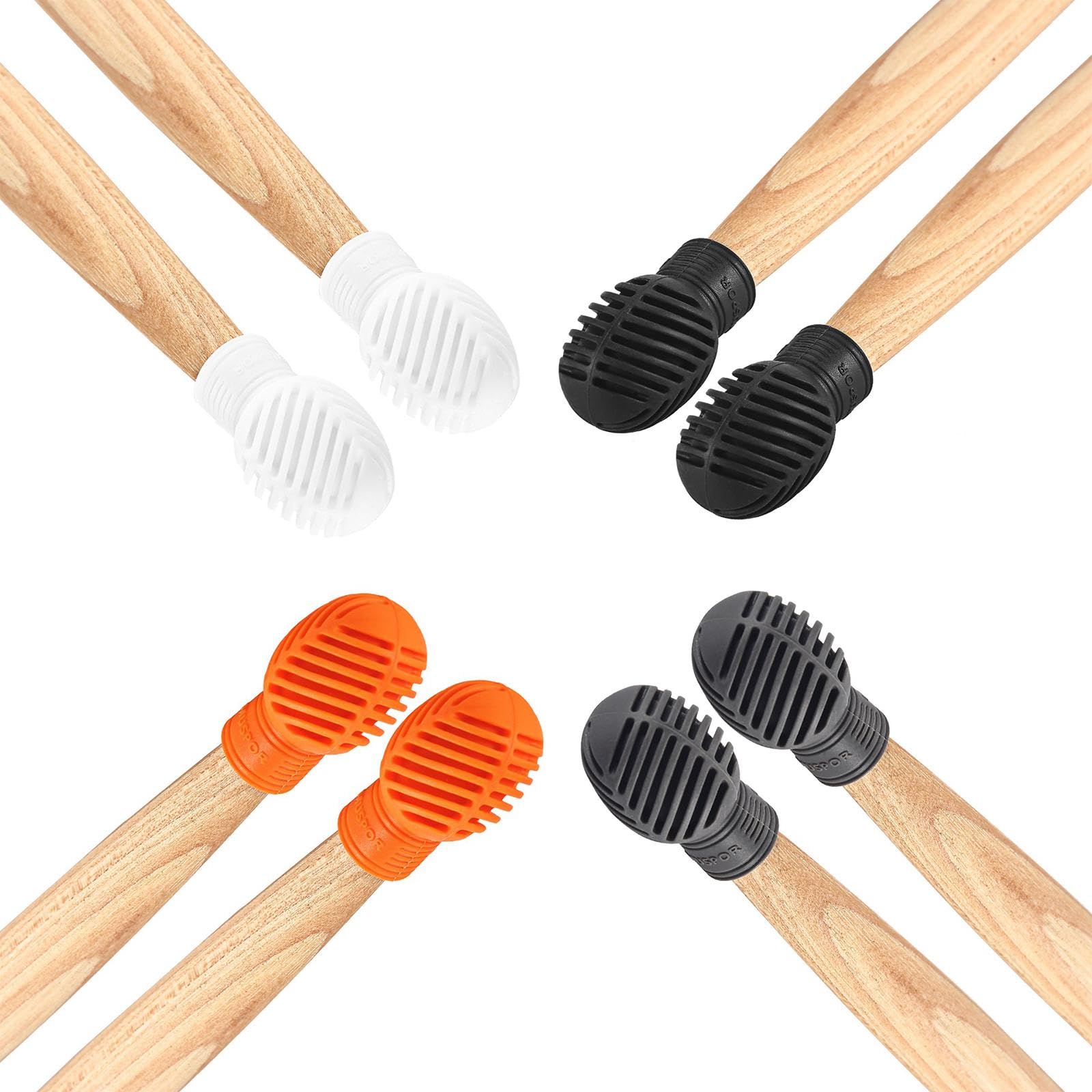 Fancyes Drumstick Sound for Quiet Drumming Sessions, Black