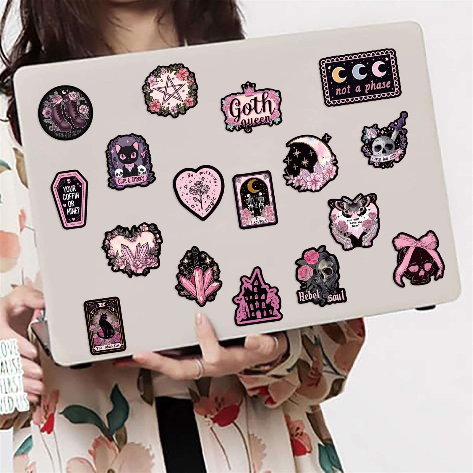 50PCS Cool JDM Graffiti Sticker Bomb Skate Laptop PVC Stickers Car Decal Gift UK - View #2