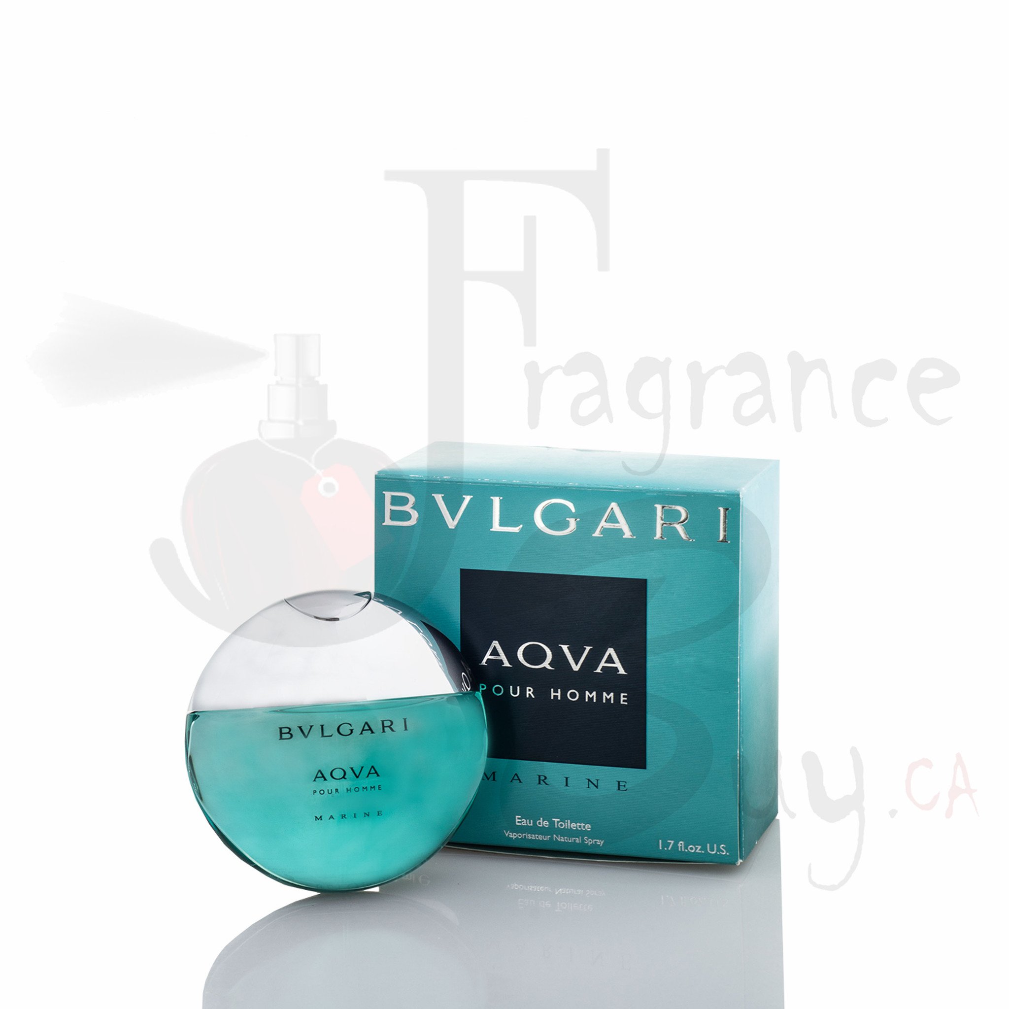 Bvlgari Aqva Pour Homme Marine Unboxed Eau De Toilette Spray, 3.4 Ounce