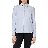 PIECES Pcirena LS Oxford Shirt Noos, Camicia Donna