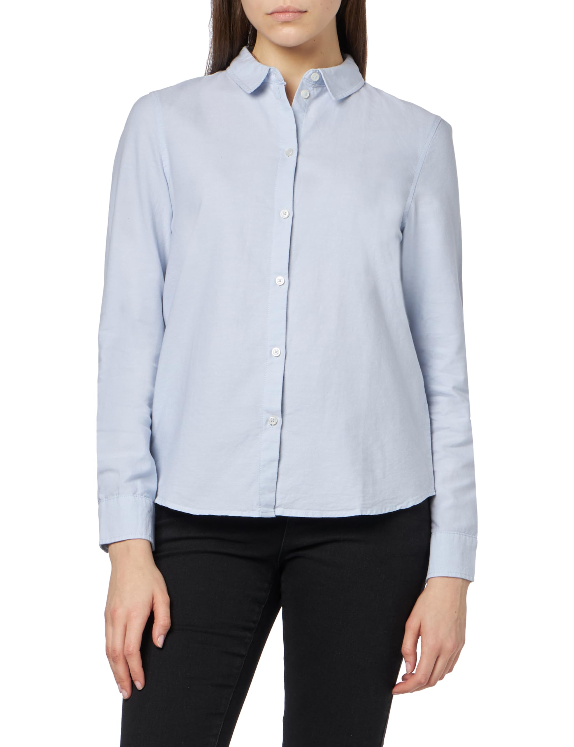 PIECES Irena Long Sleeve Oxford Shirt