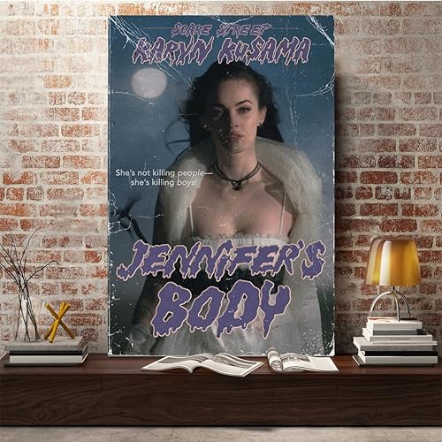 Miniatura 5 de BNvxr JENNIFER'S BODY - Póster de película retro auténtica, arte de pared para sala de estar, decoración de pared de sala de estar, pósteres