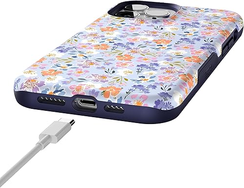 Miniatura 1038 de Casely Funda para iPhone 13 Pro Max Jardín dorado Floral de girasol amarillo Compatible con MagSafe Diseño protector audaz Jardín Dorado