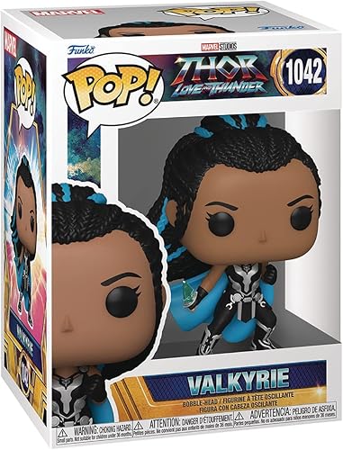 Miniatura 2 de POP Thor: Love and Thunder - Figura de vinilo de Valkyrie Funko (con funda protectora de caja compatible), multicolor, 3.75 pulgadas