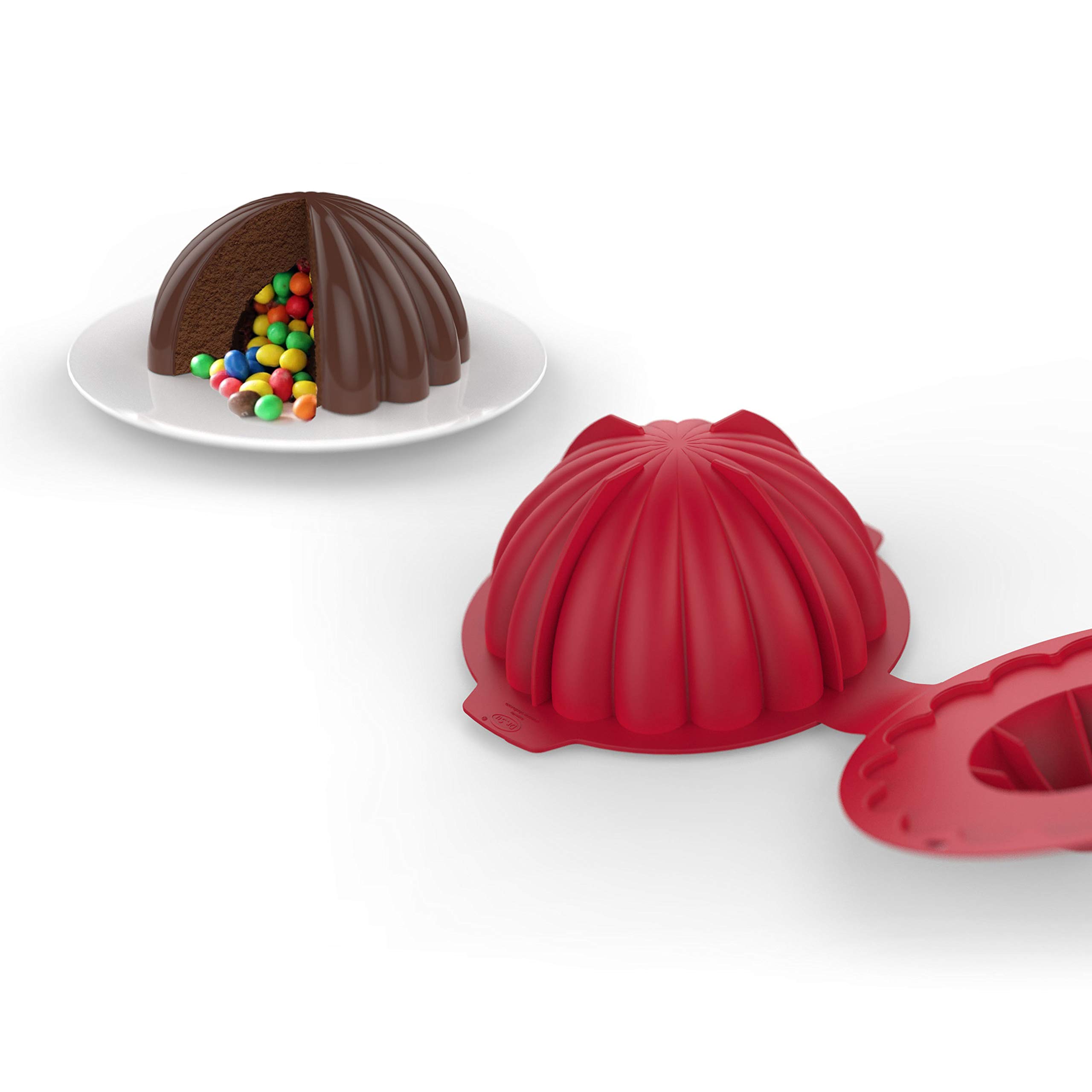 Stampo In Silicio Per Drago 3D – 2 Pezzi – Per Torte, Cupcake, Fondente, Pasta Di Zucchero E Resina