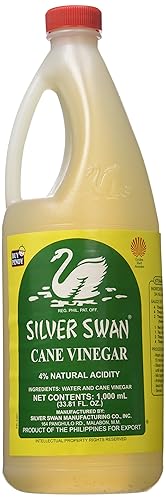 Silver Swan Vinagre de Caña de Azúcar, 33.81 Fl. Oz (33.8 fl oz)