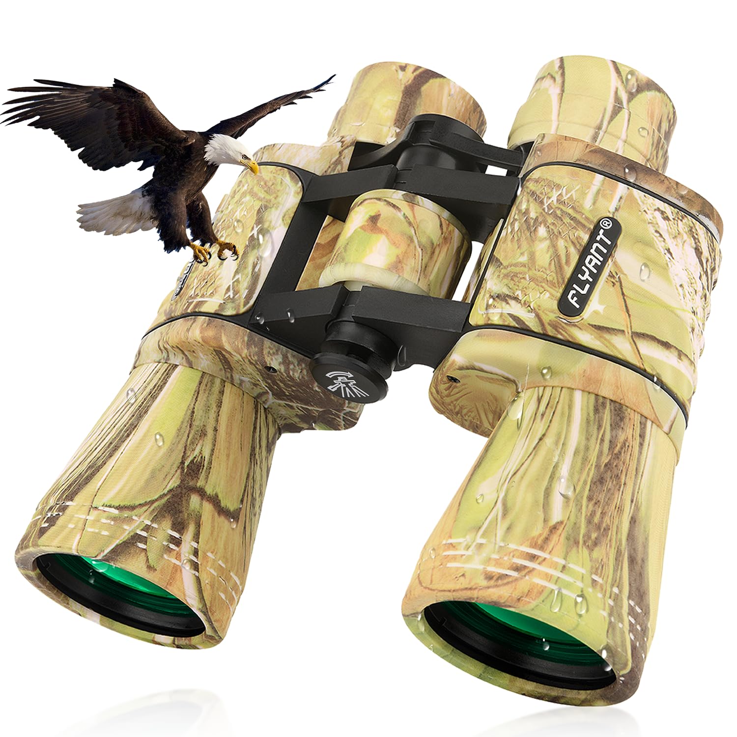Binocolo ad alta potenza 20 x 50 per adulti, impermeabile, con visione bassa della luce, per bird watching, caccia, campeggio, viaggi, crociera, escursionismo, sport, osservazione delle stelle, regalo
