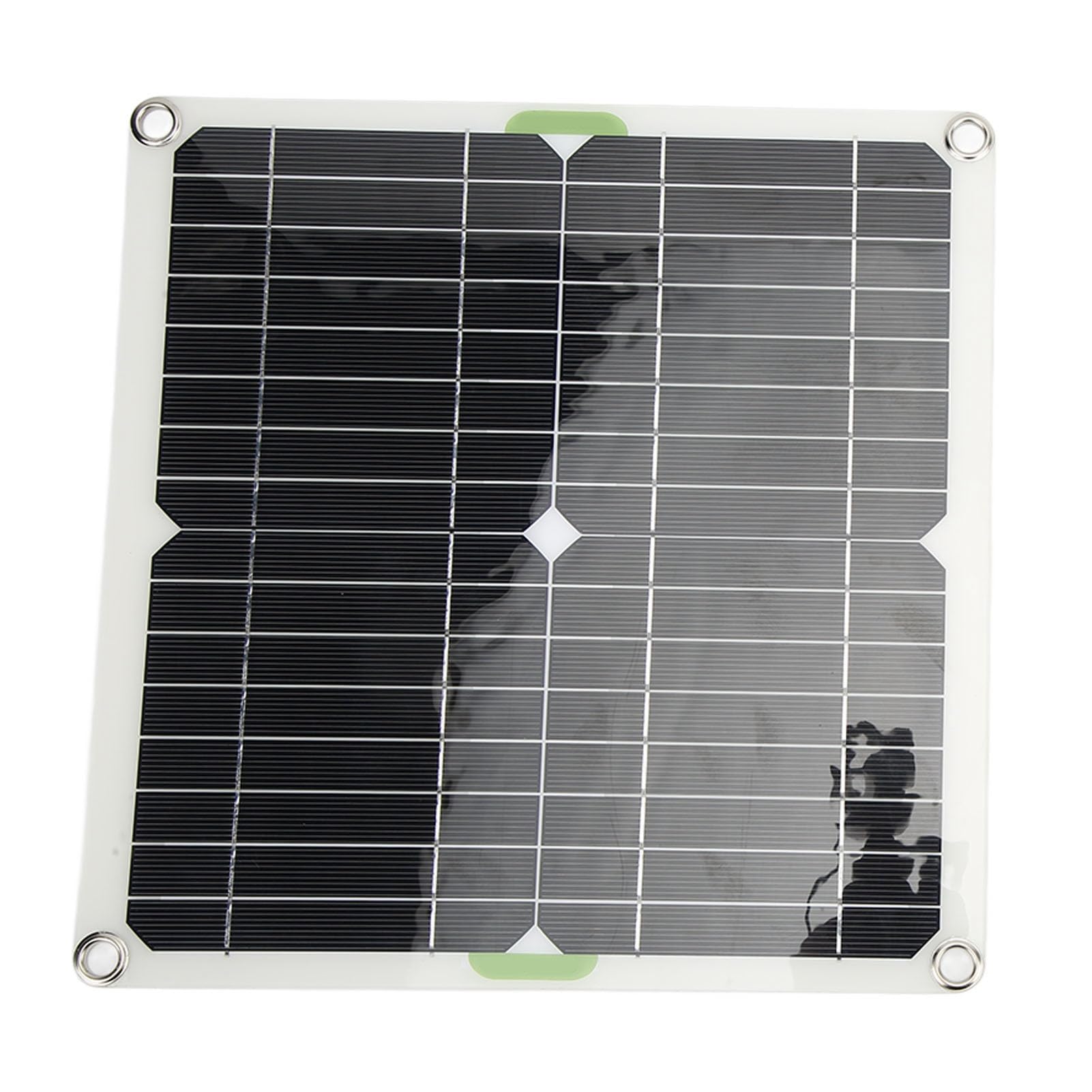 Pannello Solare Monocristallino 200W Kit Completo con Accessori per Campeggio, Barca, Alimentazione Esterna, Cavo Accendisigari e Clip Batteria Inclusi