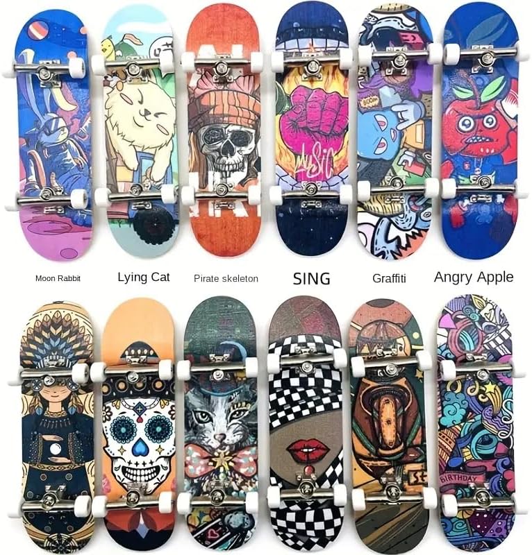 Miniatura 2 de Mini patineta profesional de 1.102 in con ruedas de rodamiento para niños y niños (T8)