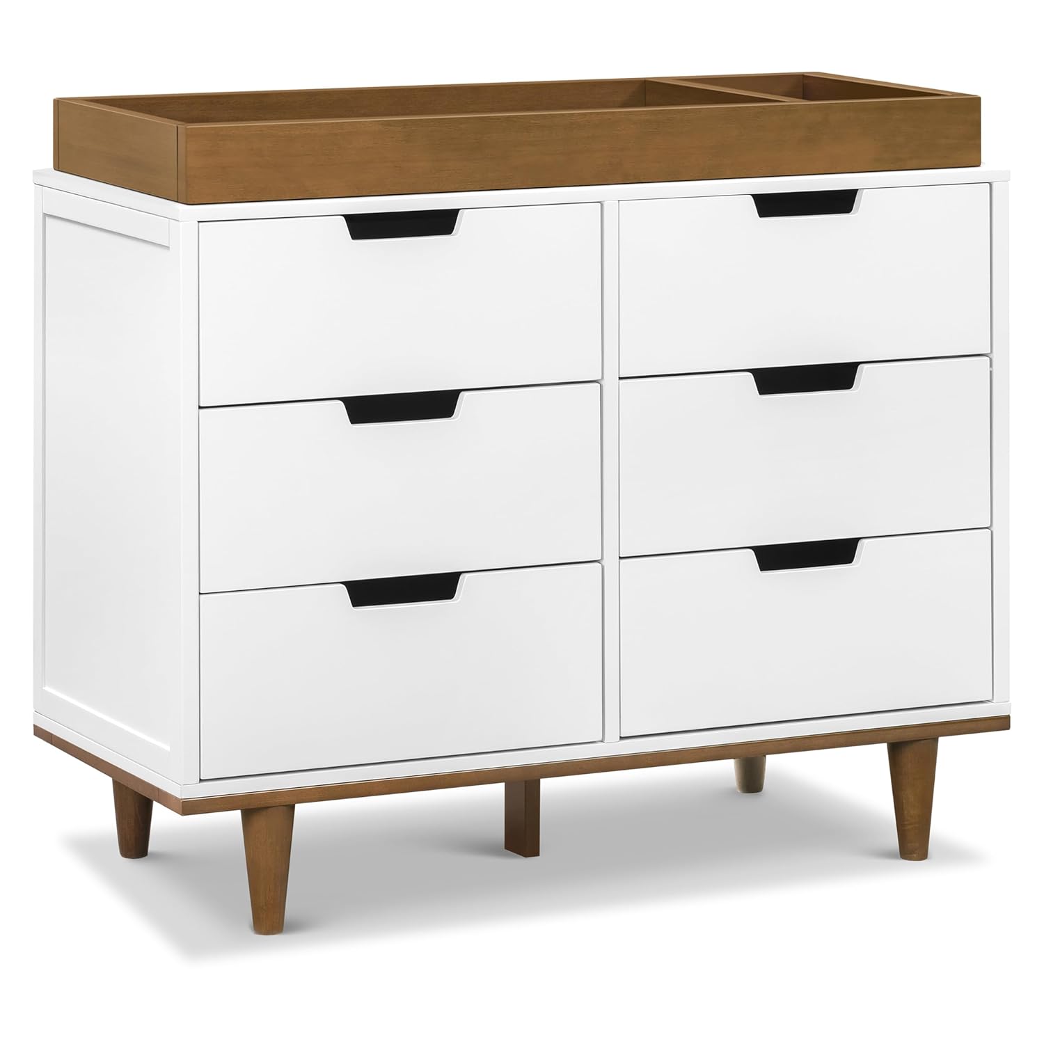 Davinci Universal Wide Removable Changing Tray (M0619) in Walnut