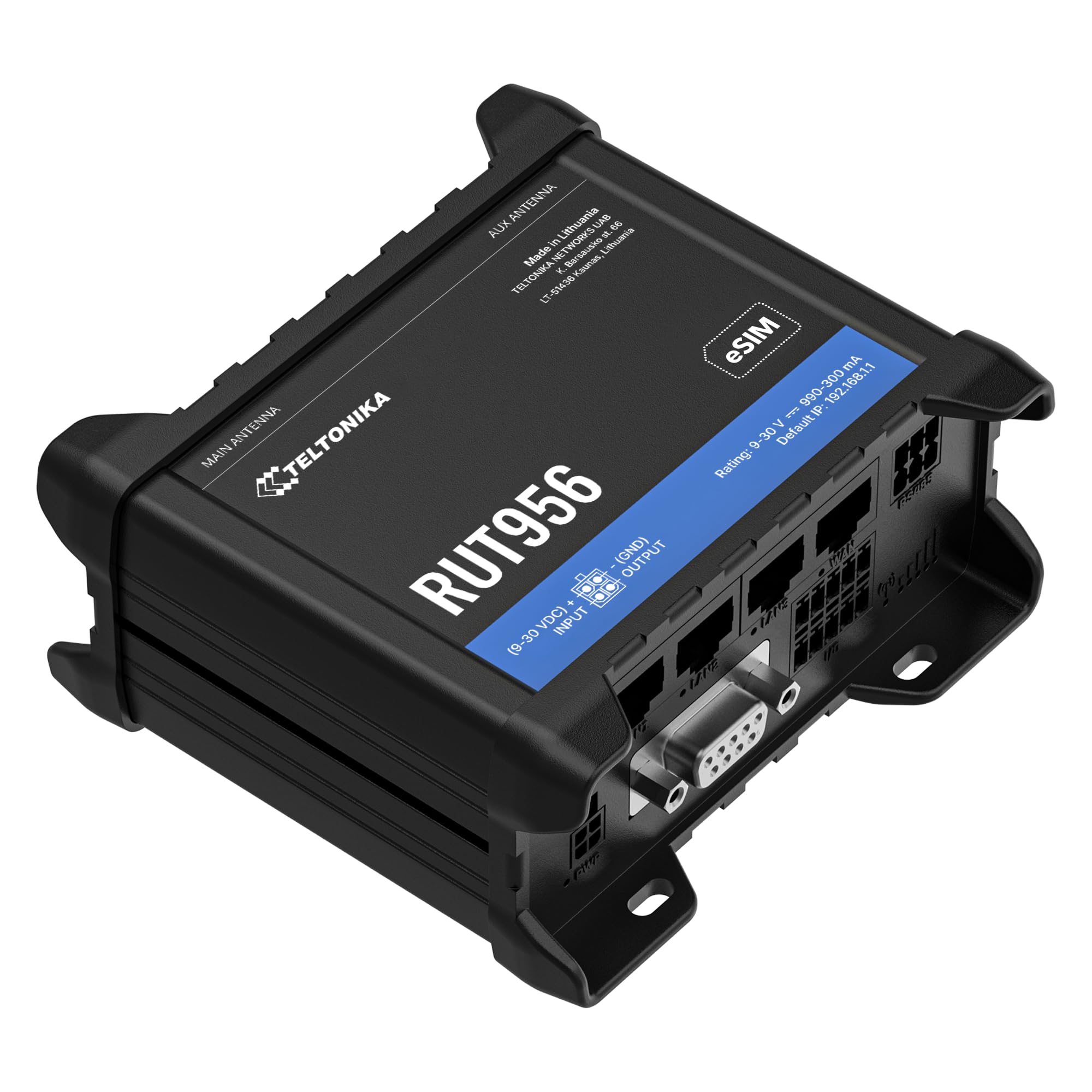 Teltonika RUT955 LTE 4G Router Noir