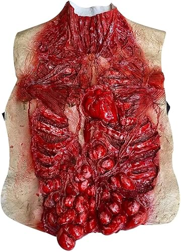 Miniatura 2 de Disfraces de Halloween aterradores decoración de zombi sangriento accesorio de cosplay de terror espeluznante