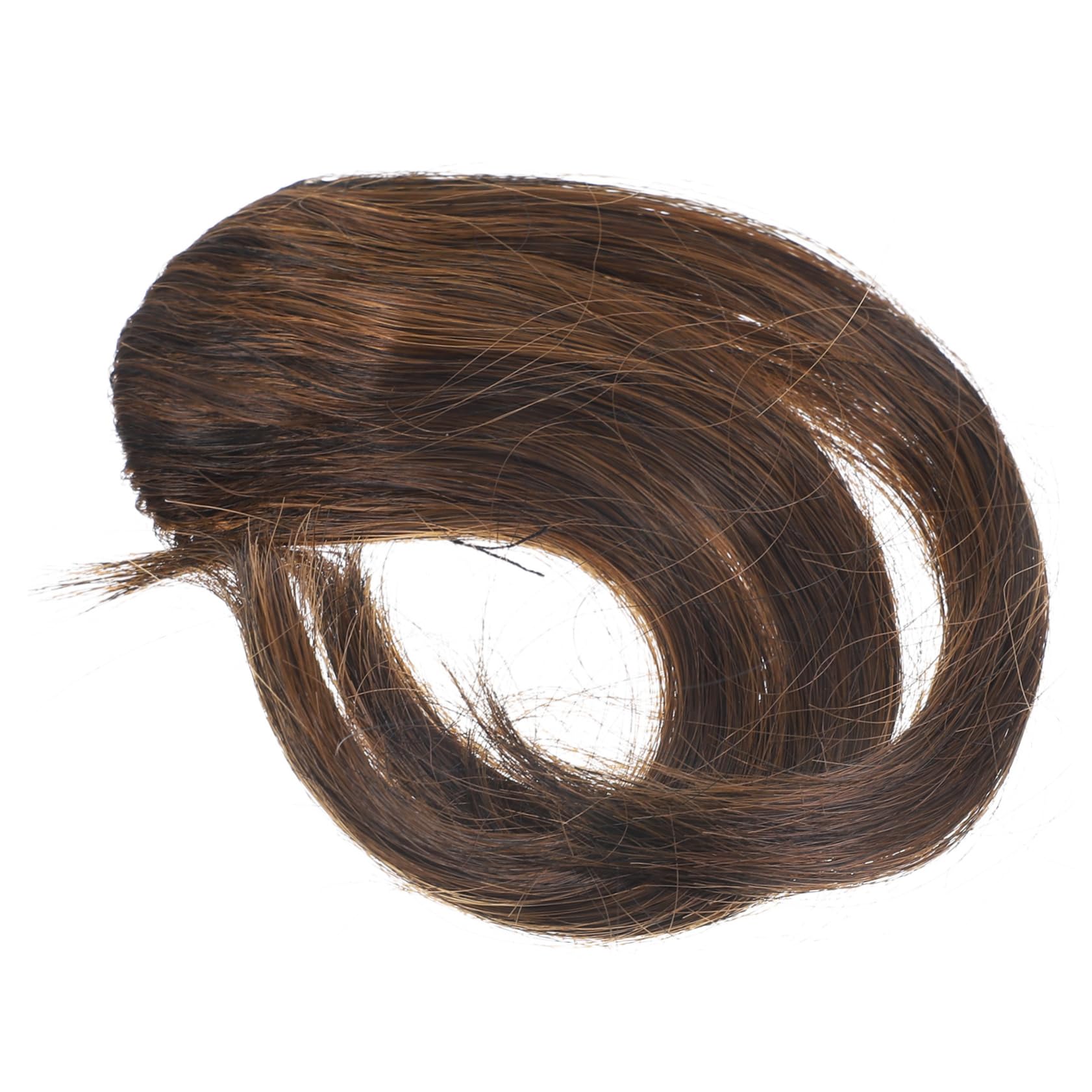 minkissy Hair pcs Clip Hair Fringe Side Bangs Fake Fringe Bang Afro Bangs pytail extensi for black women human hair clip bangs hair bangs clip-in hair Swept Bangs woman Africa clip- Black