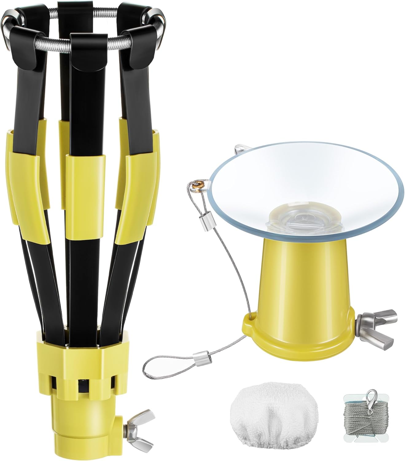 Dreyoo 2 Piece Set Light Bulb Changer, Standard Incandescent Bulb